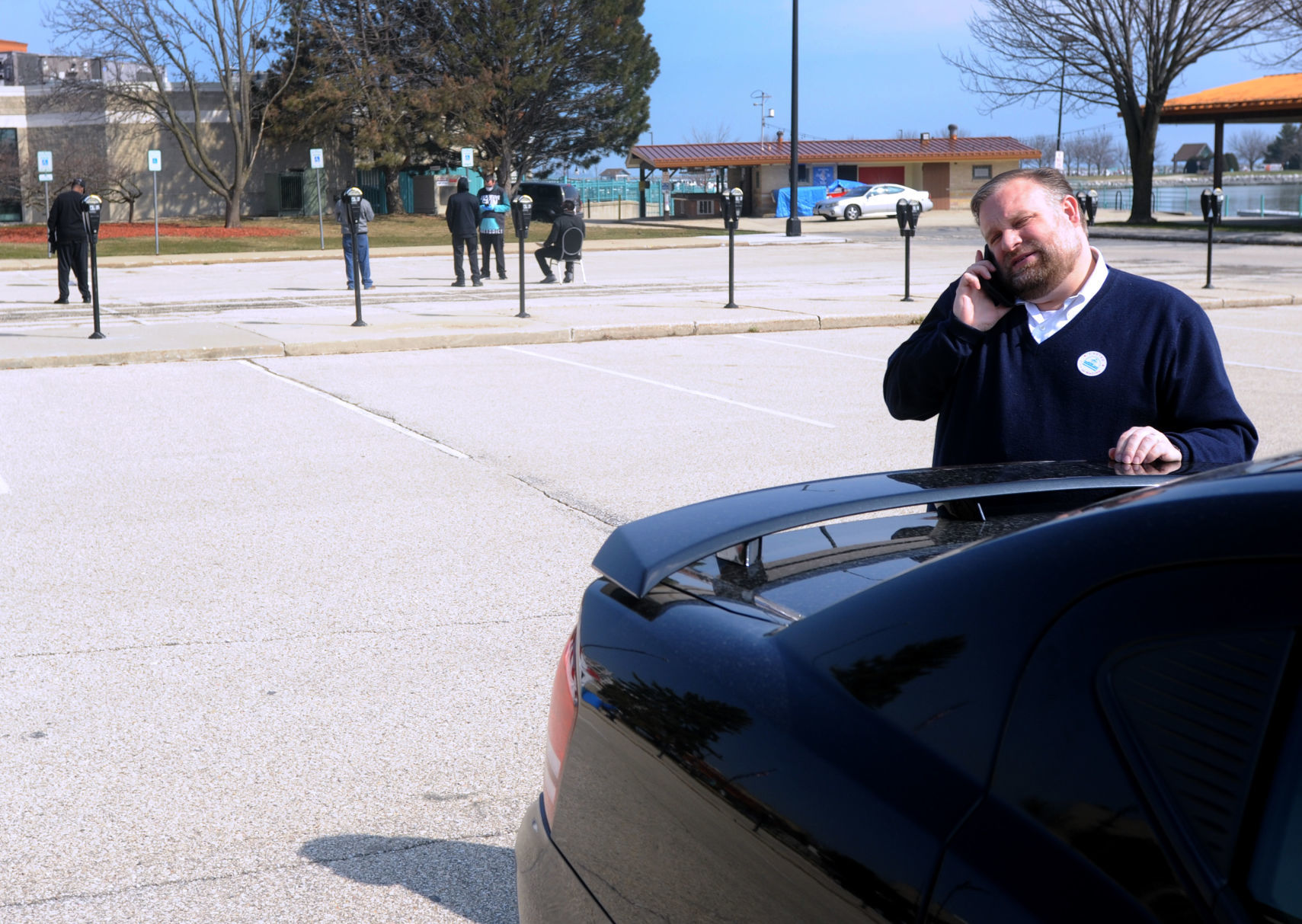 Mayor at the polls